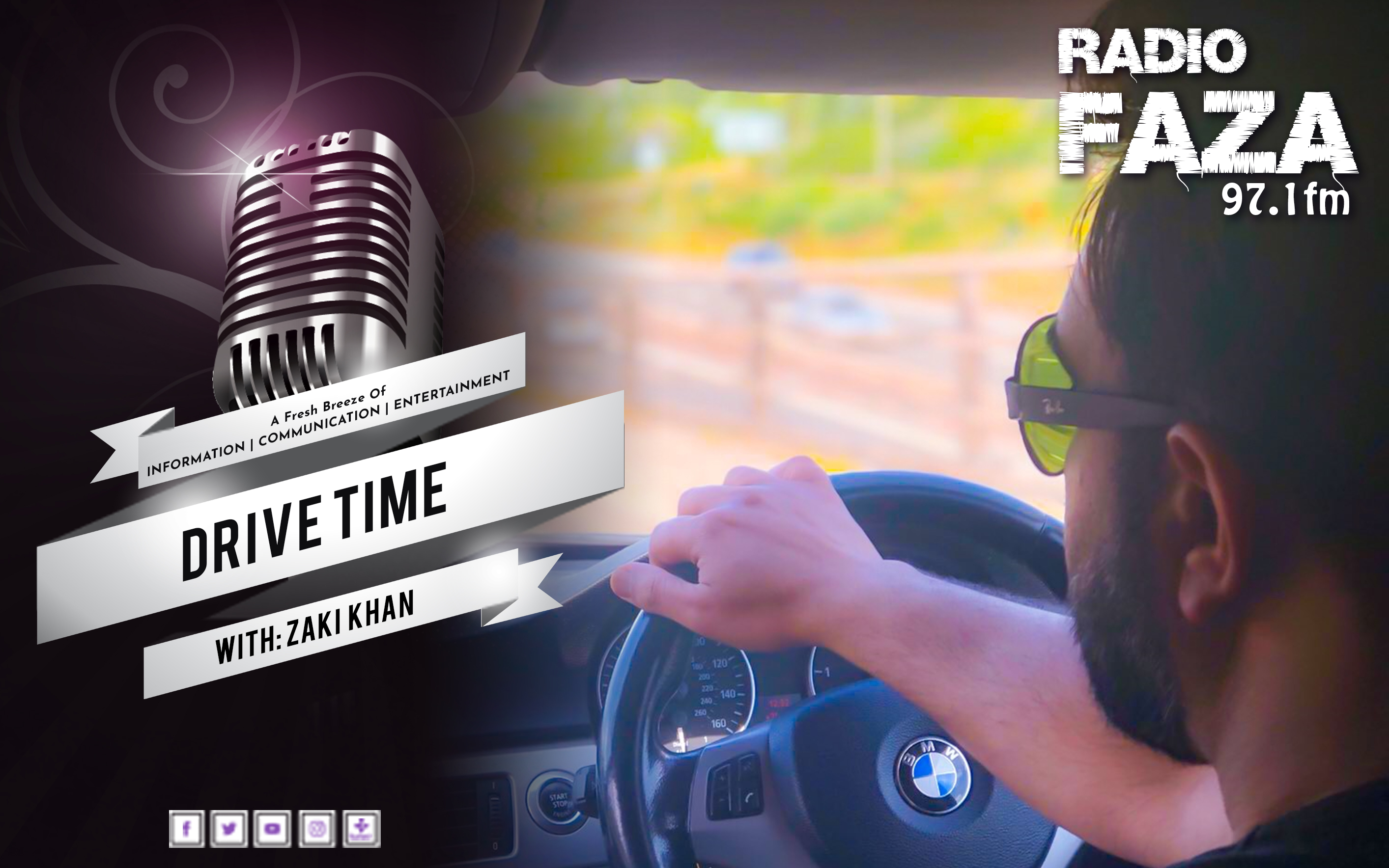 Drive Time with Zaki Khan Poster