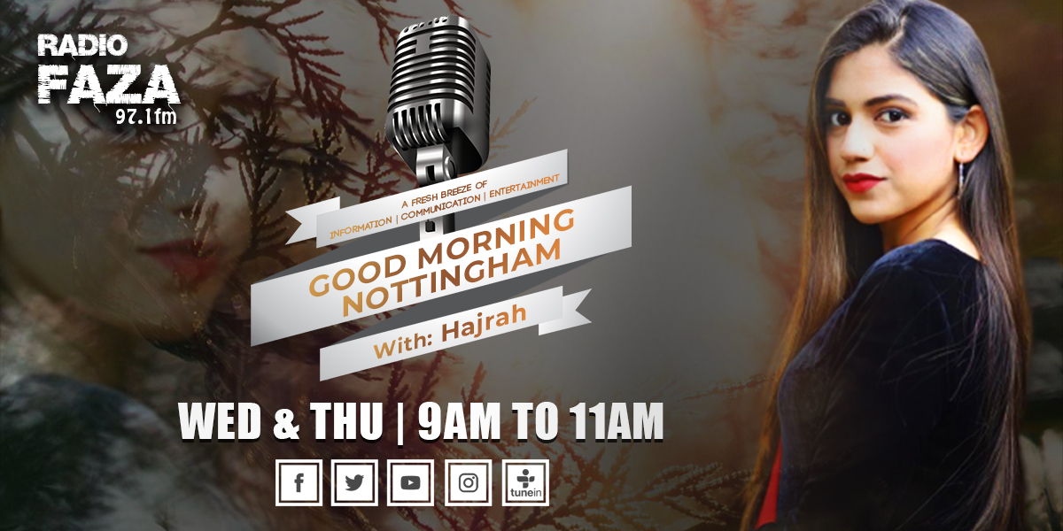 Good Morning Nottingham with Hajrah Poster