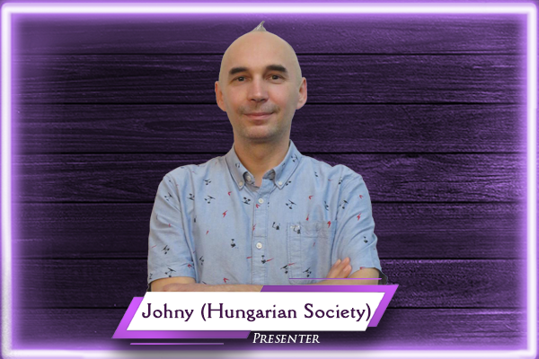 Johny Hungarian Society HEMS Presenter