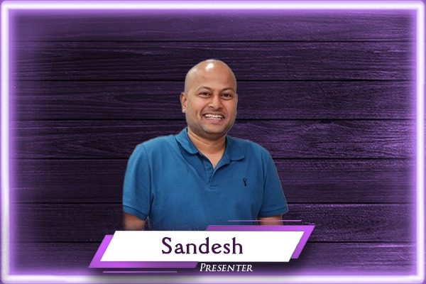 Sandesh Bollywood Buzz Presenter