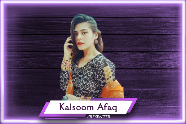 Kalsoom Afaq Good Morning Presenter