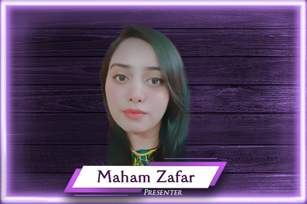 Maham Zafar Breakfast Show Presenter