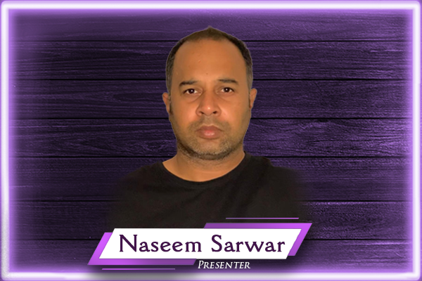 Naseem Sarwar Tangy Tuesdays Presenter