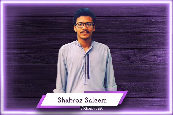 Shahroz Saleem Presenter