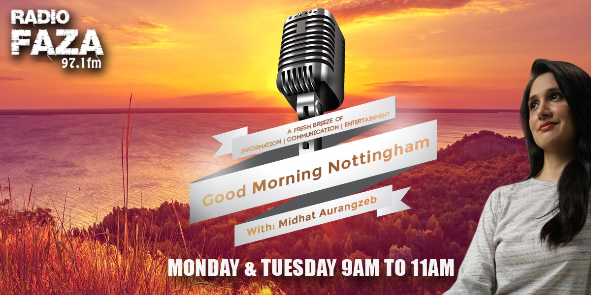 Good Morning Nottingham with Midhat Poster