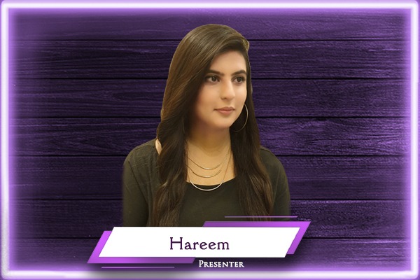 Hareem Eternal Friendship Presenter