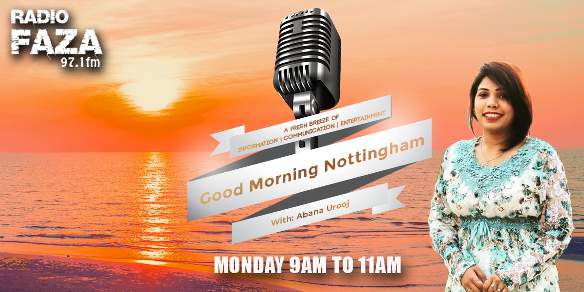 Good Morning Nottingham with Abana Urooj poster