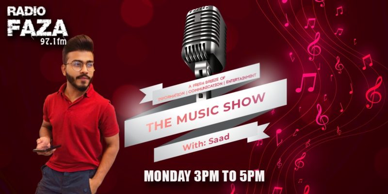 The Music Show with Saad Poster