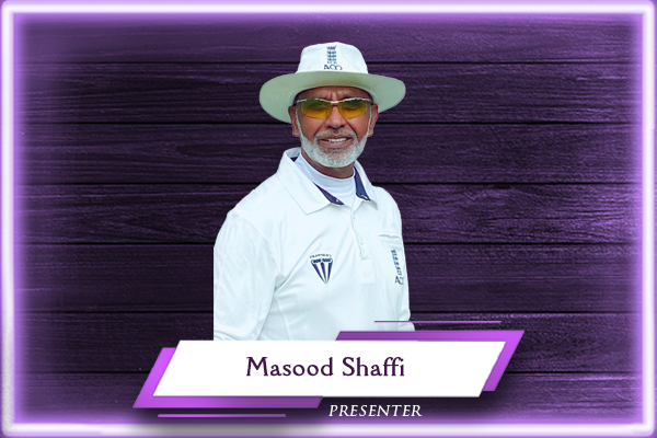 Masood Shaffi Just Cricket Presenter