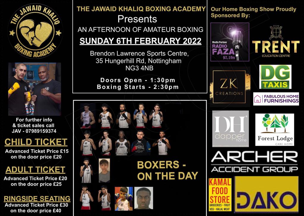 An Afternoon of Amateur Boxing 