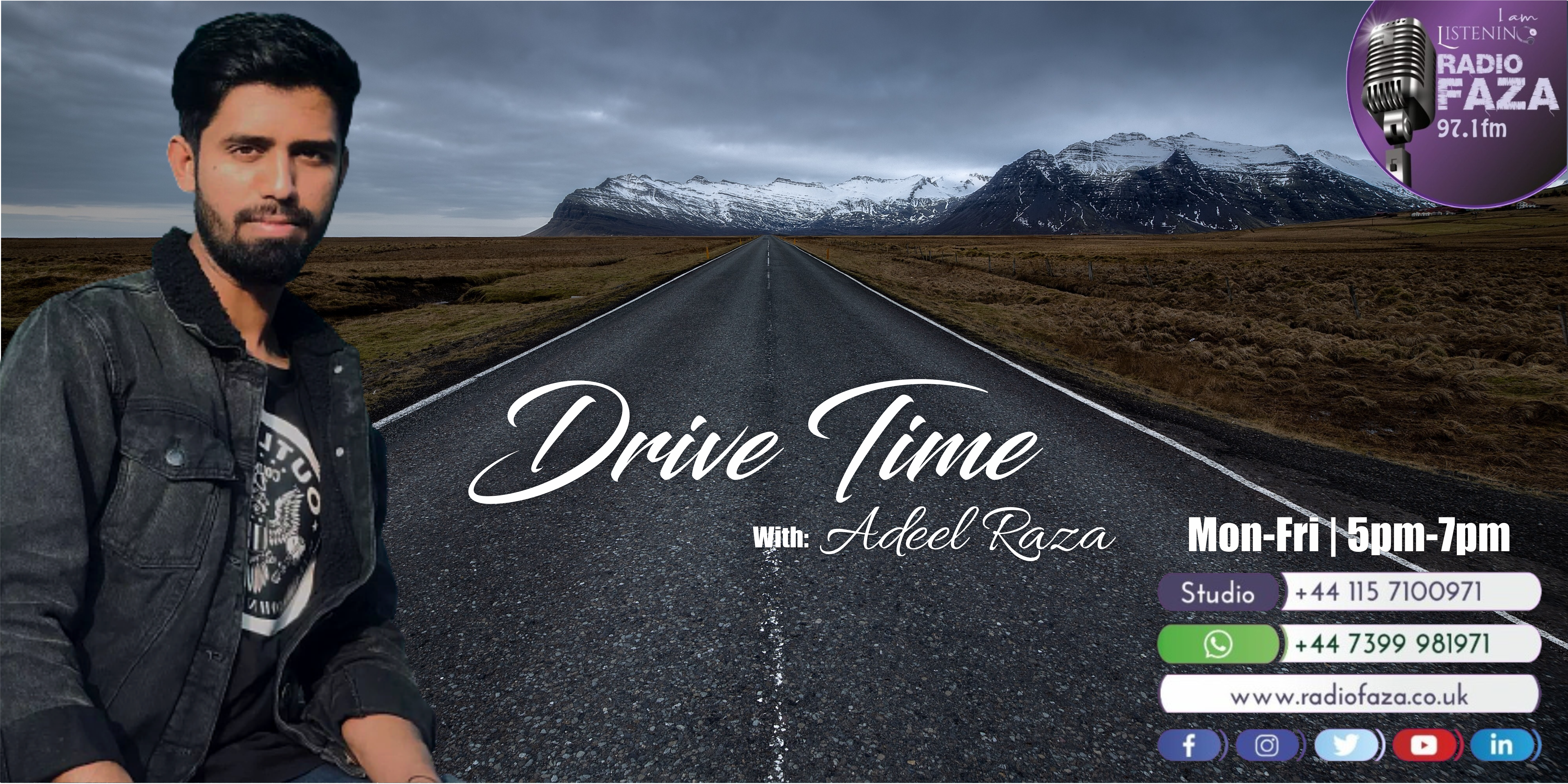 Drive Time with Adeel Raza Poster